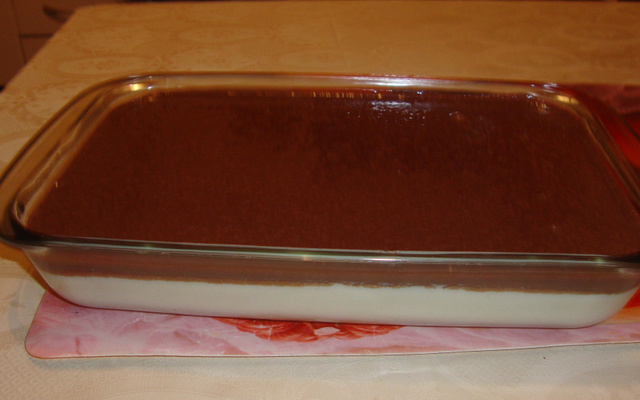 Sobremesa gelada tipo prestígio