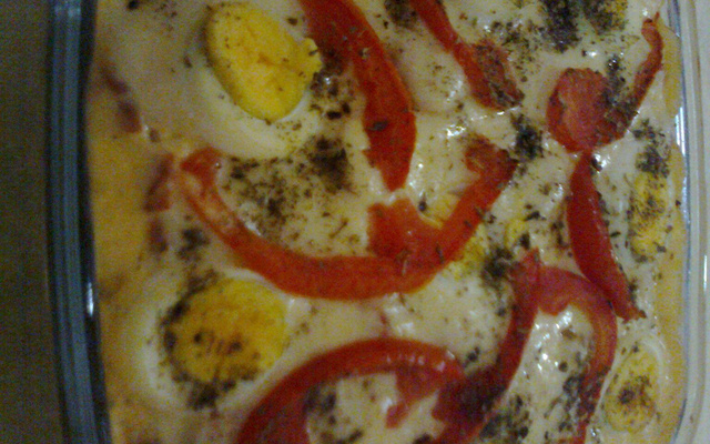 Parafuso ao molho branco