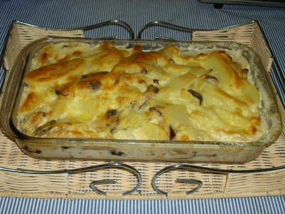 Batata gratinada