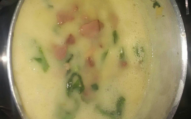 Caldo verde super gostoso