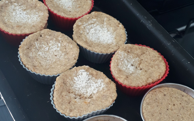 Bolo saudável de banana ou maçã