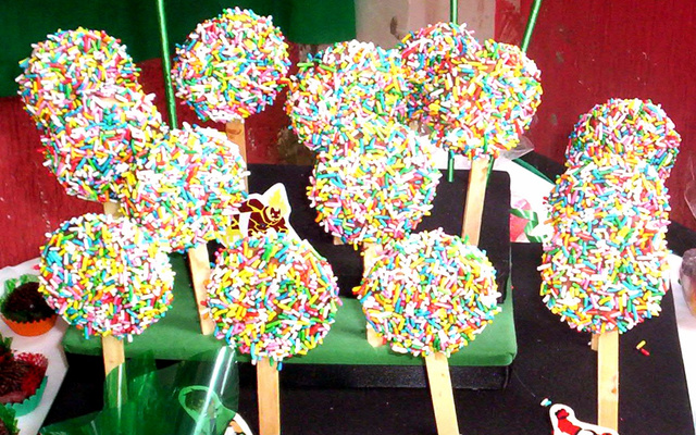 Pirulitos de biscoito