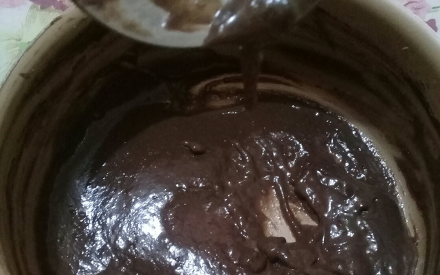 Chocolate quente vegetariano