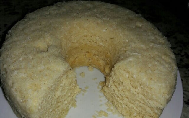 Bolo de iogurte no micro-ondas