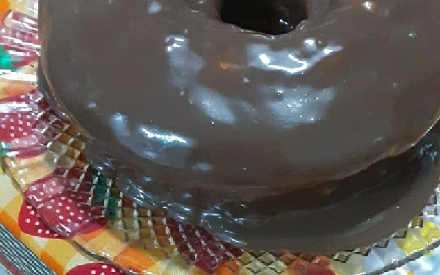 Bolo simples de liquidificador