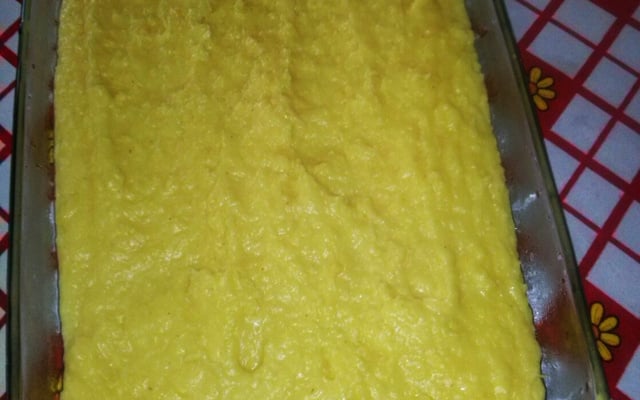 Polenta de milho verde