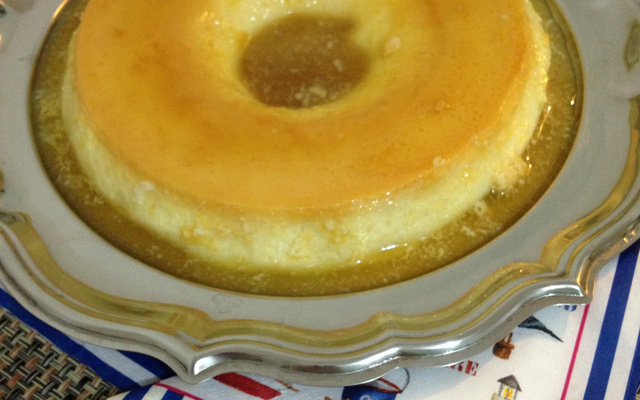 Pudim de leite caipira do Vitor