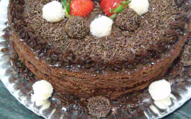 Massa de bolo pão-de-ló