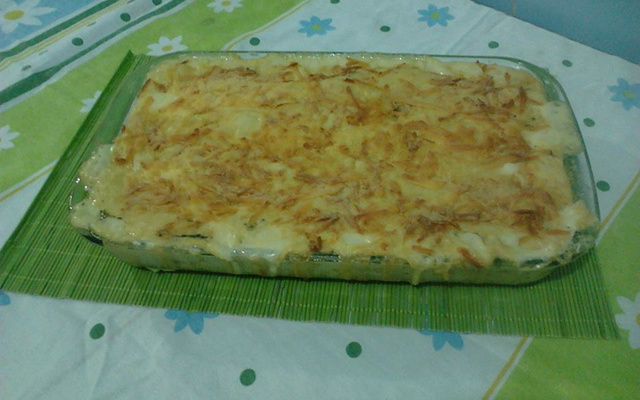 Bacalhau escondidinho