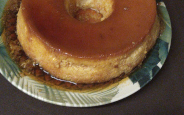 Pudim de leite condensado durinho