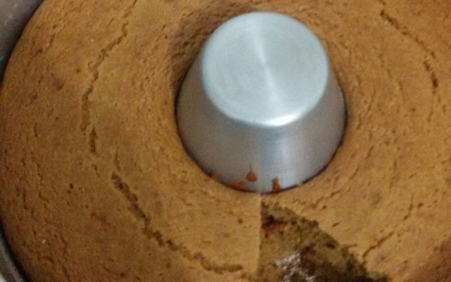 Bolo light de laranja (de liquidificador)