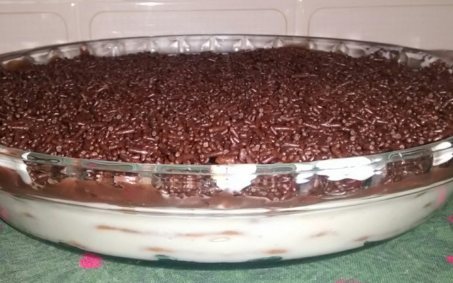 Pavê de Bolacha Maisena