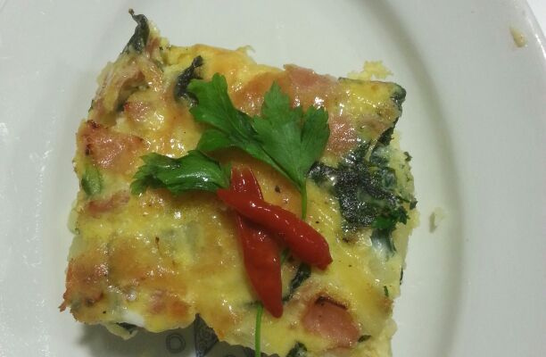 Omelete ao forno