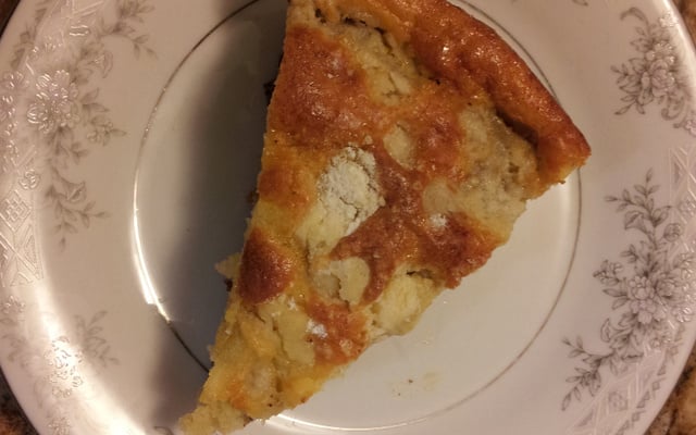 Torta de bananas especial em camadas