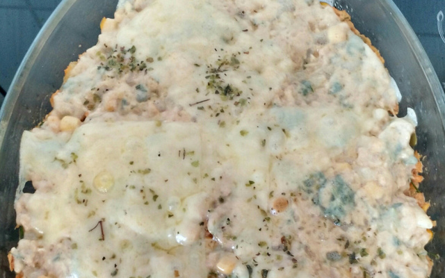 Torta de frango econômica