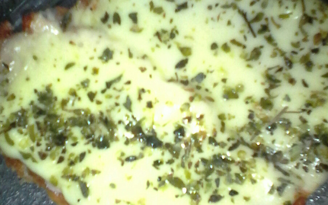 Pizza de pão de fôrma