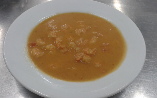 Bisque de camarão
