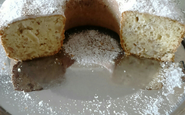 Bolo de maçã fuji