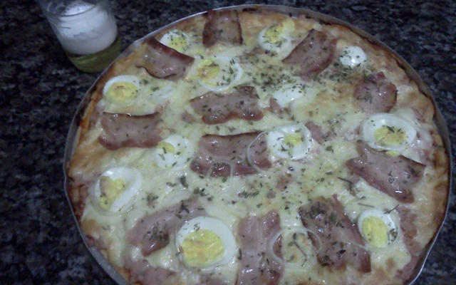 Pizza de liquidificador