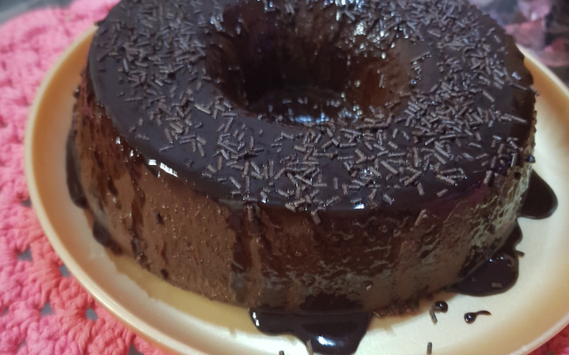 Pudim de chocolate