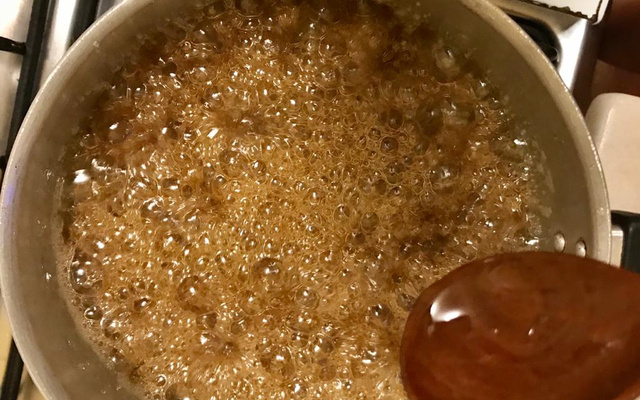 Compota de manga e canela