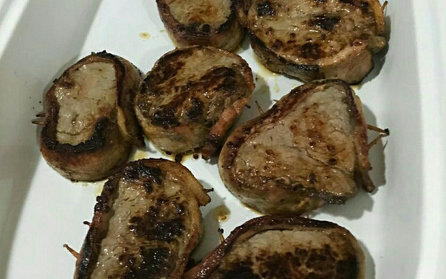 Medalhões de Filé Mignom Flambado ao Chef Anderson