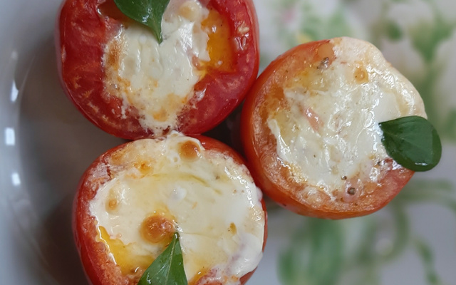 Melhor tomate recheado do mundo