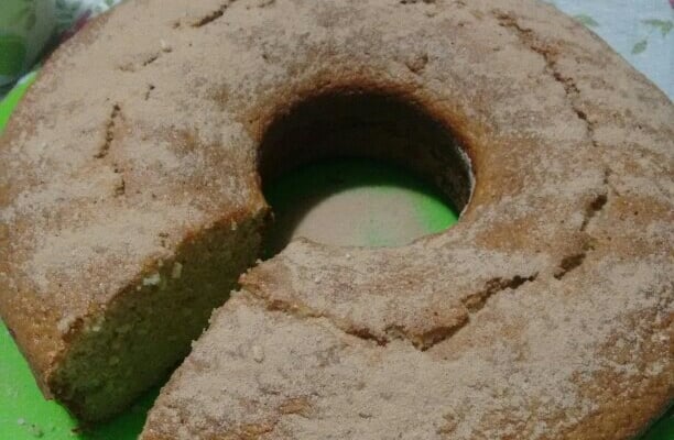 Bolo de banana fofinho