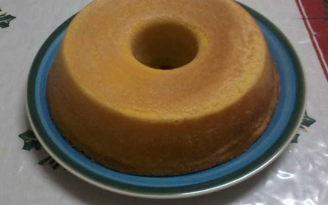 Bolo de fubá cremoso