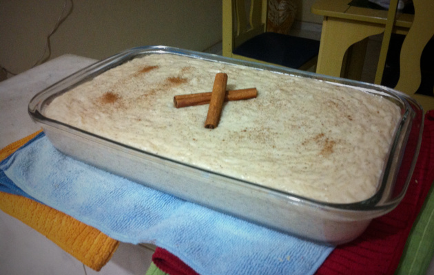 Arroz doce delicioso supercremoso