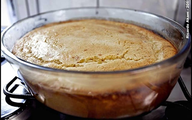Bolo de milho sem glúten