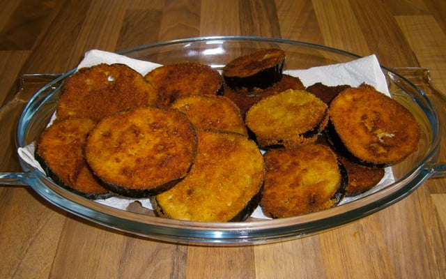 Berinjela empanada simples