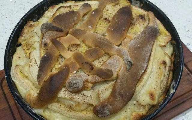 Torta de banana delícia