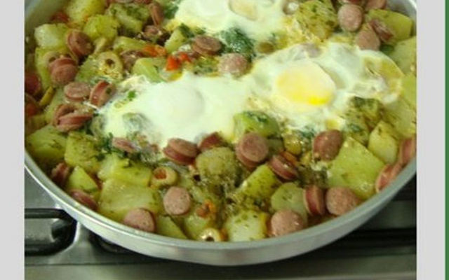 Caçarola de chuchu com atum do Lúcio Cezar