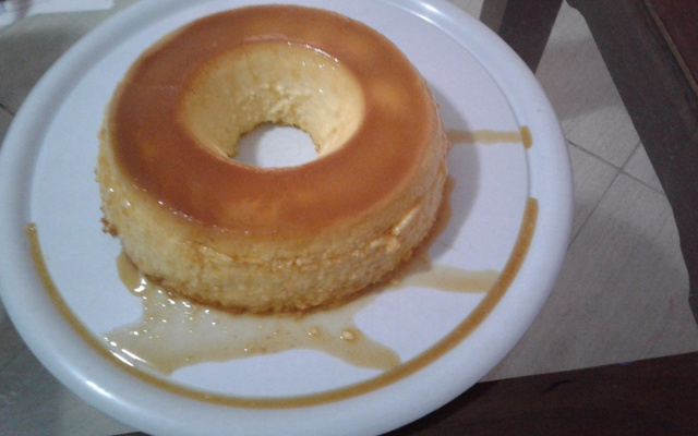 Pudim de milho verde