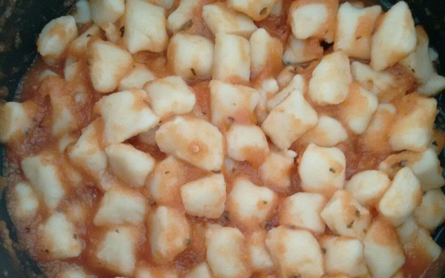 Nhoque famoso da dona Sandra (acompanha molho branco)