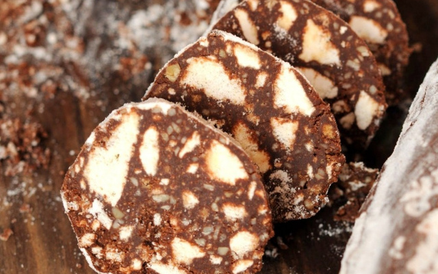 Salame de chocolate fácil