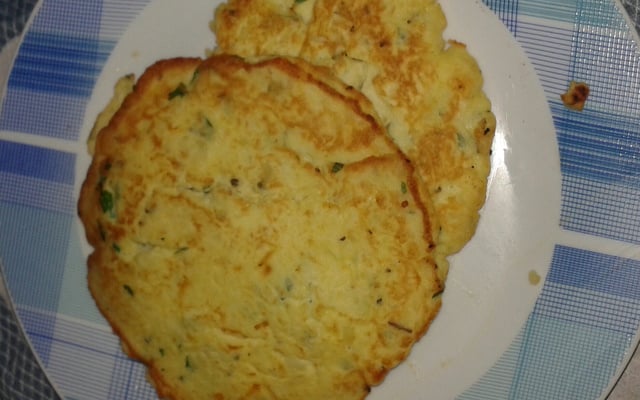 Omelete de batata e queijo do Lúcio Cezar