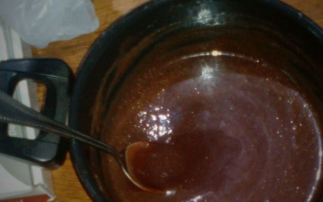 Recheio de chocolate para bolo