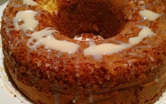 Bolo de laranja de liquidificador