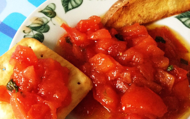 Antepasto de tomate delícia