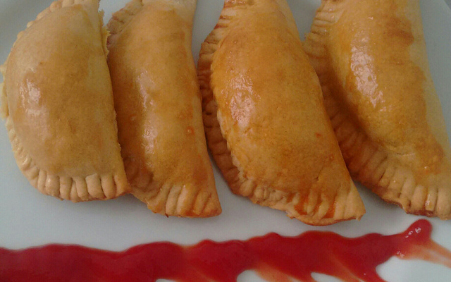 Pastéis assados