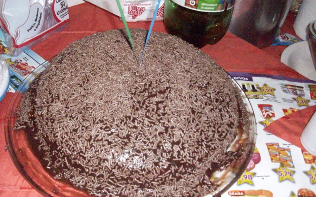 Bolo de chocolate do Nuim