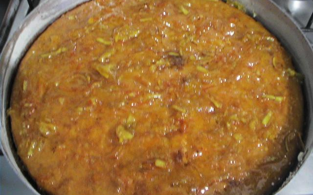 Bolo delicioso de bergamota