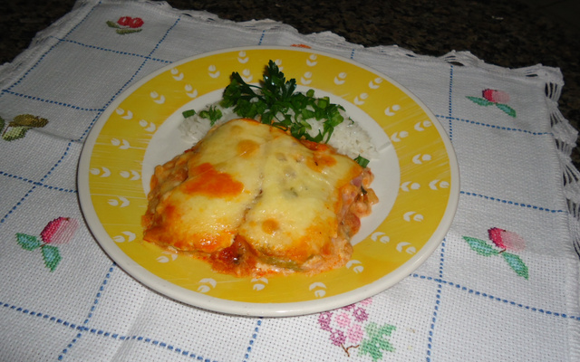 Lasanha de abobrinha verde do Lúcio Cezar -  fácil e deliciosa