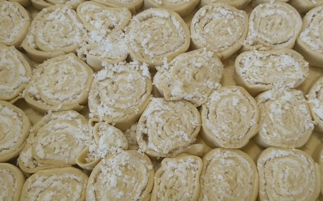 Pão União de espirais