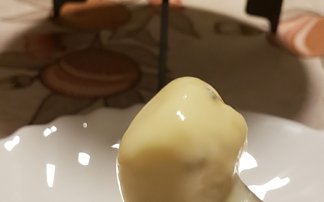 Creme de Cebola com Gorgonzola e Calabresa para Founde