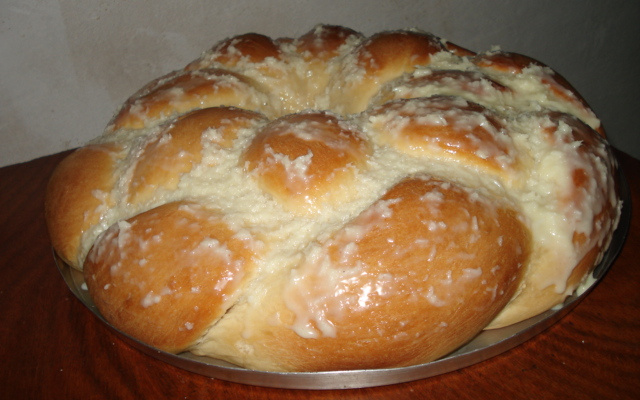 Rosca trança doce