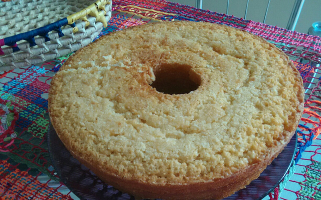 Bolo de mandioca