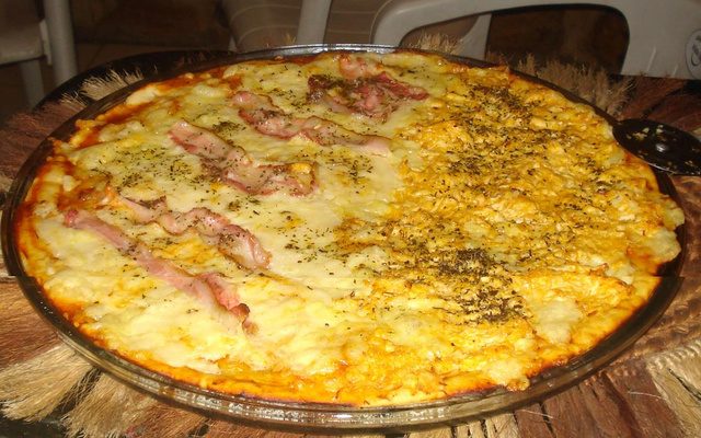 Massa de pizza do marido
